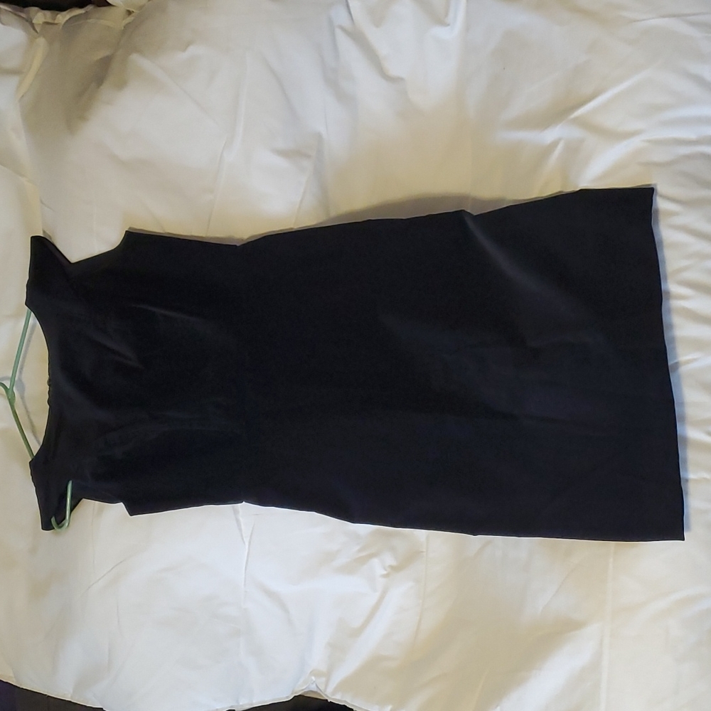 J. CREW NWOT Black VELVET dress